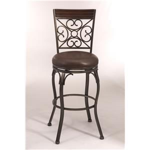 Hillsdale Metal Stools Swivel Bar Stool
